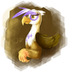 Size: 1521x1611 | Tagged: safe, artist:jamescorck, character:gilda, species:griffon, female, simple background, smiling, solo, transparent background