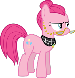 Size: 3846x4000 | Tagged: safe, artist:slb94, artist:timelordomega, character:cloudy quartz, character:pinkie pie, palette swap, recolor, simple background, transparent background, vector