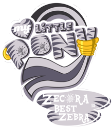 Size: 1754x2015 | Tagged: safe, artist:jamescorck, edit, character:zecora, species:zebra, best pony, best zebra, logo, logo edit, simple background, transparent background