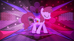 Size: 3840x2160 | Tagged: safe, artist:dashiesparkle edit, artist:laszlvfx, edit, character:berry punch, character:berryshine, species:earth pony, species:pony, female, mare, solo, wallpaper, wallpaper edit