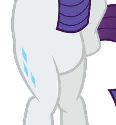 Size: 2000x2160 | Tagged: safe, artist:jhayarr23, edit, character:rarity, species:pony, species:unicorn, episode:fake it 'til you make it, belly, bipedal, cropped, featureless crotch, female, hoof on hip, pictures of bellies, solo, vector, vector edit