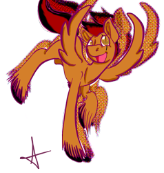 Size: 861x904 | Tagged: safe, artist:arnachy, oc, oc only, species:pegasus, species:pony, solo