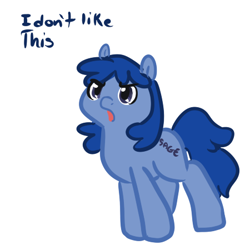 Size: 450x450 | Tagged: safe, artist:mt, oc, oc only, oc:sage (4chan), species:earth pony, species:pony, 4chan, female, mare, reaction image, simple background, solo, white background