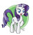 Size: 1867x2000 | Tagged: safe, artist:danmakuman, character:rarity, species:pony, species:unicorn, g4, abstract background, colored pupils, female, looking at you, mare, open mouth, open smile, raised hoof, signature, simple background, smiling, solo, three quarter view