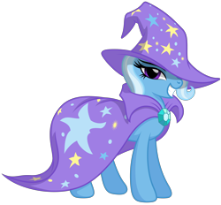 Size: 6500x6037 | Tagged: safe, artist:kp-shadowsquirrel, artist:stabzor, character:trixie, species:pony, species:unicorn, absurd resolution, female, mare, smiling, solo