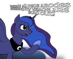 Size: 800x640 | Tagged: safe, artist:acesential, character:princess luna, species:alicorn, species:pony, g4, raised hoof, solo