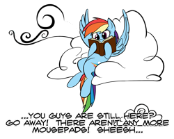 Size: 800x640 | Tagged: safe, artist:acesential, character:rainbow dash, g4, book, bookworm, cloud, egghead, reading