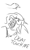 Size: 307x514 | Tagged: safe, artist:acesential, character:discord, oc:eris, species:human, g4, angry, disembodied hand, grayscale, hand, monochrome, rule 63, sketch