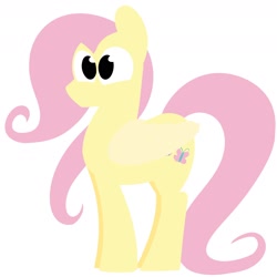 Size: 1800x1800 | Tagged: safe, artist:acesential, character:fluttershy, species:pegasus, species:pony, g4, female, mare, simple background, solo, white background