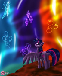 Size: 3003x3651 | Tagged: safe, artist:clouddg, character:twilight sparkle, character:twilight sparkle (alicorn), species:alicorn, species:pony, chest fluff, cutie mark, female, fluffy, leg fluff, magic, mare, solo