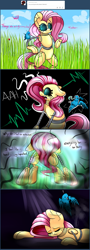 Size: 1292x3589 | Tagged: safe, artist:extradan, character:fluttershy, species:pony, android, female, flutterbot, gynoid, mare