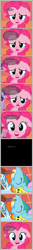 Size: 794x6029 | Tagged: safe, artist:zacatron94, character:pinkie pie, character:rainbow dash, character:spitfire, character:twilight sparkle, character:twilight sparkle (alicorn), species:alicorn, species:pony, comic, cute, female, mare, plushie, sick, sleeping