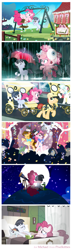 Size: 900x3105 | Tagged: safe, artist:pixelkitties, character:cheese sandwich, character:coco pommel, character:gummy, character:pinkie pie, character:rainbow dash, episode:pinkie pride, g4, my little pony: friendship is magic, coma, comic, feels, hospital, life support, michael morones, ponified, sad