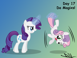 Size: 4000x3000 | Tagged: safe, artist:sintakhra, character:rarity, character:sweetie belle
