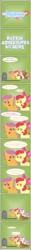 Size: 314x2536 | Tagged: safe, artist:zacatron94, character:apple bloom, character:button mash, character:scootaloo, character:sweetie belle, species:pegasus, species:pony, button's adventures, buttongate, crying, cutie mark crusaders, drama, grave