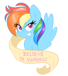 Size: 2448x2737 | Tagged: safe, artist:ambris, character:rainbow dash, female, positive message, positive ponies, solo