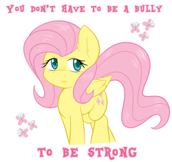Size: 3025x2845 | Tagged: safe, artist:ambris, character:fluttershy, female, motivational, positive message, positive ponies, solo