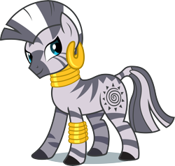 Size: 6725x6400 | Tagged: safe, artist:parclytaxel, character:zecora, species:zebra, episode:the cutie pox, g4, my little pony: friendship is magic, .svg available, absurd resolution, dance party, female, get, index get, looking at you, simple background, smiling, solo, transparent background, vector, x00000 milestone