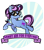 Size: 900x1022 | Tagged: safe, artist:pixelkitties, oc, oc only, oc:pixelkitties, species:pony, species:unicorn, banner, glasses, looking at you, old banner, positive message, simple background, smiling, solo, tattoo, transparent background, vector