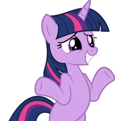 Size: 4517x4744 | Tagged: safe, artist:slb94, character:twilight sparkle, character:twilight sparkle (unicorn), species:pony, species:unicorn, episode:mmmystery on the friendship express, g4, my little pony: friendship is magic, absurd resolution, female, shrug, simple background, solo, standing on two hooves, transparent background, vector