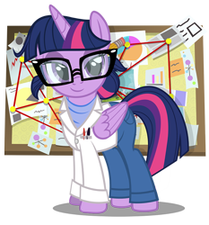 Size: 900x967 | Tagged: safe, artist:pixelkitties, character:twilight sparkle, character:twilight sparkle (alicorn), character:twilight sparkle (scitwi), species:alicorn, species:pony, equestria girls:rainbow rocks, g4, my little pony: equestria girls, adorkable, charts and graphs, clothing, cute, dork, equestria girls outfit, equestria girls ponified, female, folded wings, fusion, glasses, mare, ponified, scientist, scitwilicorn, simple background, solo, transparent background, vector