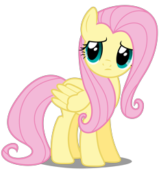Size: 5000x5325 | Tagged: safe, artist:dashiesparkle, character:fluttershy, absurd resolution, simple background, transparent background, vector