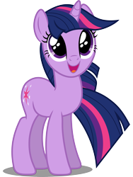 Size: 2400x3200 | Tagged: safe, artist:dashiesparkle, character:twilight sparkle, character:twilight sparkle (unicorn), species:pony, species:unicorn, episode:the crystal empire, g4, my little pony: friendship is magic, female, happy, simple background, solo, svg, transparent background, vector, windswept mane