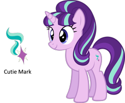 Size: 2299x1903 | Tagged: safe, artist:zacatron94, character:starlight glimmer, species:pony, species:unicorn, episode:the cutie map, g4, my little pony: friendship is magic, cute, female, glimmerbetes, mare, smiling, solo