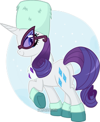 Size: 1303x1585 | Tagged: safe, artist:xwhitedreamsx, character:rarity, episode:tanks for the memories, g4, my little pony: friendship is magic, clothing, female, simple background, solo, sunglasses, transparent background, winter outfit