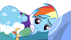 Size: 5333x3000 | Tagged: safe, artist:dashiesparkle, character:rainbow dash, character:tank, episode:tanks for the memories, g4, my little pony: friendship is magic, .svg available, bathrobe, clothing, cute, dashabetes, dashie slippers, depressed, robe, sadorable, simple background, slippers, transparent background, vector
