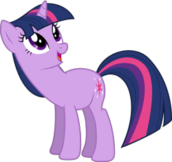 Size: 5319x5000 | Tagged: safe, artist:djdavid98, artist:ikillyou121, artist:uxyd, character:twilight sparkle, character:twilight sparkle (unicorn), species:pony, species:unicorn, .ai available, .svg available, absurd resolution, female, looking up, simple background, solo, transparent background, vector