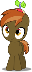 Size: 3154x7000 | Tagged: safe, artist:dashiesparkle, character:button mash, absurd resolution, button's adventures, buttonbetes, clothing, cute, cute as a button, dawwww, hat, male, propeller hat, simple background, smiling, solo, transparent background, vector