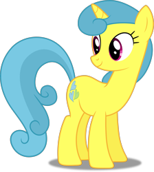 Size: 3579x4000 | Tagged: safe, artist:dashiesparkle, artist:the smiling pony, character:lemon hearts, ponyscape, episode:amending fences, g4, my little pony: friendship is magic, .svg available, absurd resolution, background pony, cute, female, simple background, solo, transparent background, vector