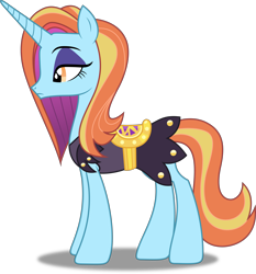 Size: 3734x4000 | Tagged: safe, artist:dashiesparkle, character:sassy saddles, ponyscape, episode:canterlot boutique, g4, my little pony: friendship is magic, .svg available, absurd resolution, clothing, female, simple background, solo, transparent background, vector