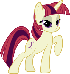 Size: 5639x6000 | Tagged: safe, artist:slb94, character:moondancer, absurd resolution, female, frown, raised hoof, simple background, solo, transparent background, vector