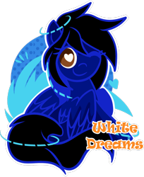 Size: 800x981 | Tagged: safe, artist:xwhitedreamsx, oc, oc only, oc:shadow dash, species:pegasus, species:pony, heart, heart eyes, simple background, solo, transparent background, wingding eyes