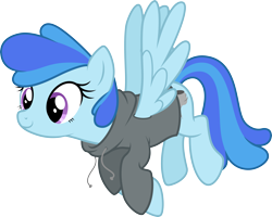 Size: 4383x3500 | Tagged: safe, artist:diigii-doll, artist:djdavid98, artist:rainbowderp98, oc, oc only, oc:storm, species:pegasus, species:pony, .ai available, .svg available, flying, simple background, solo, transparent background, vector