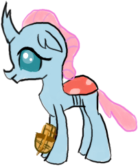 Size: 201x242 | Tagged: safe, artist:horsesplease, character:ocellus, species:changeling, species:reformed changeling, crossbow, paint tool sai, solo