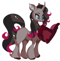 Size: 3166x3192 | Tagged: safe, artist:tohupo, character:oleander, species:pony, species:unicorn, them's fightin' herds, book, reading, solo