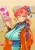 Size: 1400x2000 | Tagged: safe, artist:sozglitch, character:sunset shimmer, species:human, g4, humanized, simple background, solo, yukata