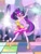 Size: 771x1025 | Tagged: safe, artist:dadss_rootbeer, character:twilight sparkle, character:twilight sparkle (scitwi), species:eqg human, equestria girls:dance magic, g4, my little pony: equestria girls, dance floor, dancing, dress, glasses, platform shoes, ponytail, solo
