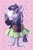 Size: 2666x4096 | Tagged: safe, artist:cutepencilcase, part of a set, character:twilight sparkle, character:twilight sparkle (unicorn), species:anthro, species:pony, species:unicorn, g4, book, clothing, coat, plushie, simple background, skirt, toy