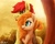 Size: 1280x1024 | Tagged: safe, artist:raphaeldavid, character:bright mac, character:pear butter, species:earth pony, species:pony, ship:brightbutter, g4, duo, duo male and female, female, male, shipping, straight