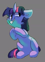 Size: 2208x2992 | Tagged: safe, artist:pucksterv, character:twilight sparkle, character:twilight sparkle (unicorn), species:pony, species:unicorn, g4, green light, ominous, solo