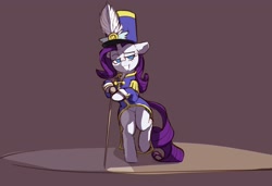 Size: 3045x2080 | Tagged: safe, artist:yoditax, character:rarity, species:pony, species:unicorn, g4, ancient wonderbolts uniform, sgt. rarity, simple background, solo, uniform