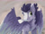 Size: 2400x1800 | Tagged: safe, artist:kamdrawings, character:soarin', species:pegasus, species:pony, g4, colored eyebrows, eyebrows, male, signature, solo, spread wings, stallion, three quarter view, watermark, wings