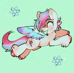 Size: 1024x1009 | Tagged: safe, artist:feathhhngg, character:zipp storm, species:pegasus, g5, flying, happy, solo, unshorn fetlocks