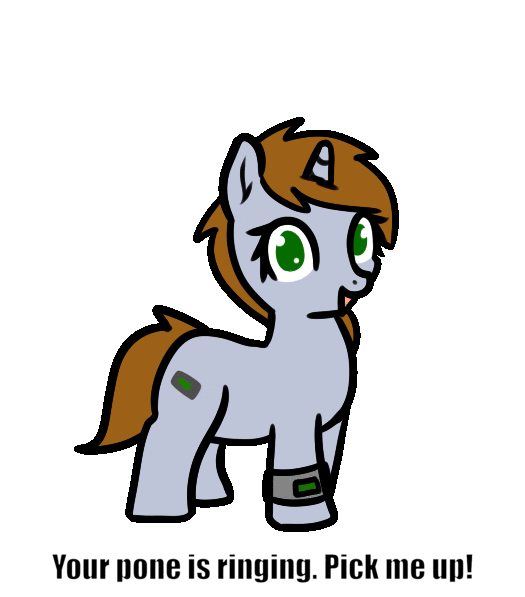 Size: 525x597 | Tagged: safe, artist:neuro, oc, oc only, oc:littlepip, species:pony, species:unicorn, fallout equestria, g4, animated, crossover, ear twitch, fallout, female, floppy ears, full body, gif, horn, looking at you, mare, open mouth, open smile, pipbuck, simple background, smiling, smiling at you, solo, standing, tail, text, transparent background, unicorn oc, vibrating