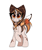 Size: 1659x1957 | Tagged: safe, artist:confetticakez, oc, oc only, oc:raven sun, species:pony, species:unicorn, g4, archer, bow (weapon), clothing, cowl, female, mare, quiver, raised hoof, simple background, solo, weapon, white background