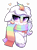 Size: 2715x3702 | Tagged: safe, artist:confetticakez, oc, oc only, oc:cloudy canvas, species:kirin, species:pony, manebooru, g4, blushing, clothing, cloudybetes, cloven hooves, colored hooves, cute, ears back, female, floppy ears, heart, hooves, kirin oc, looking at you, mare, non-pony oc, ocbetes, paint splatter, scarf, solo, transparent background, unshorn fetlocks